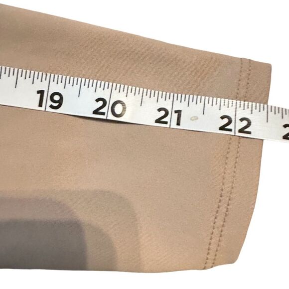 Old Navy Long Sleeve V-Neck Cropped Top Pullover Beige Layer Women's Size L - Picture 4 of 8